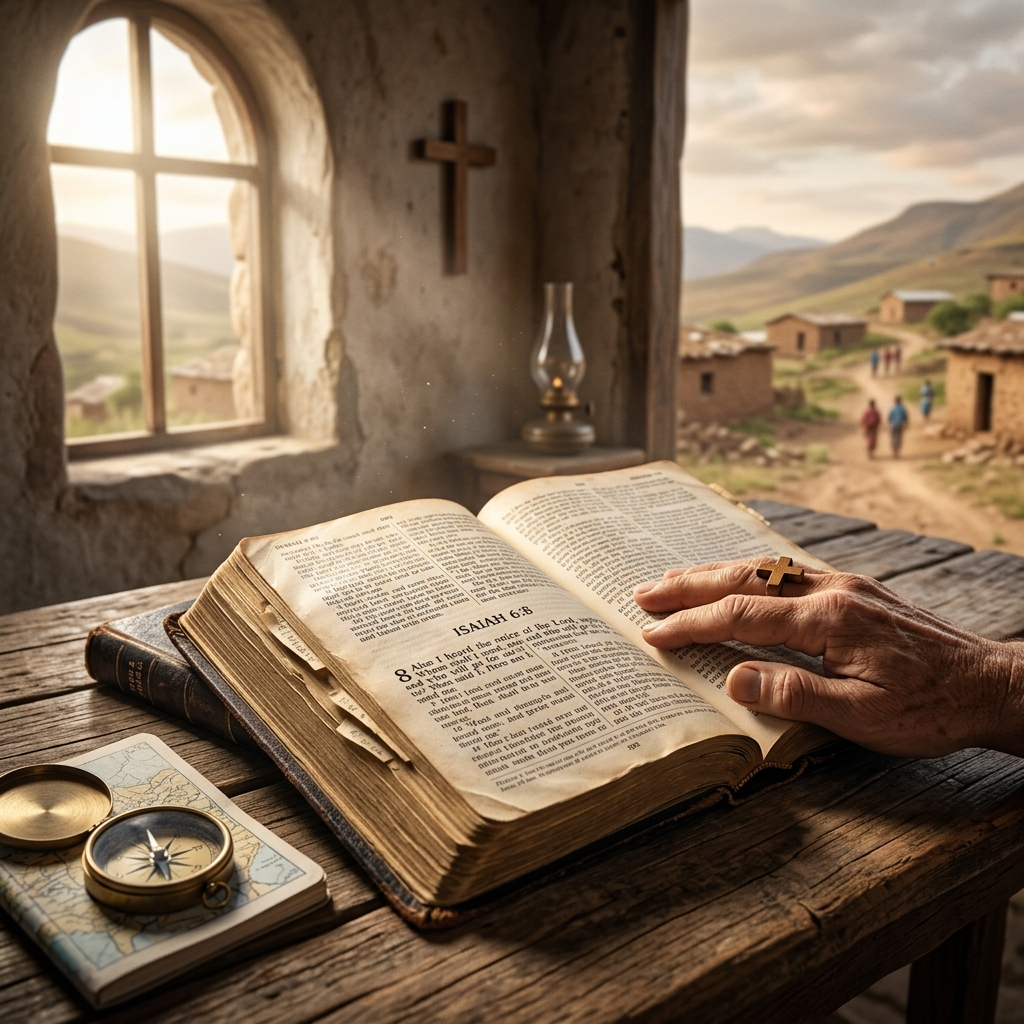 Open bible - Image by CHUTTERSNAP